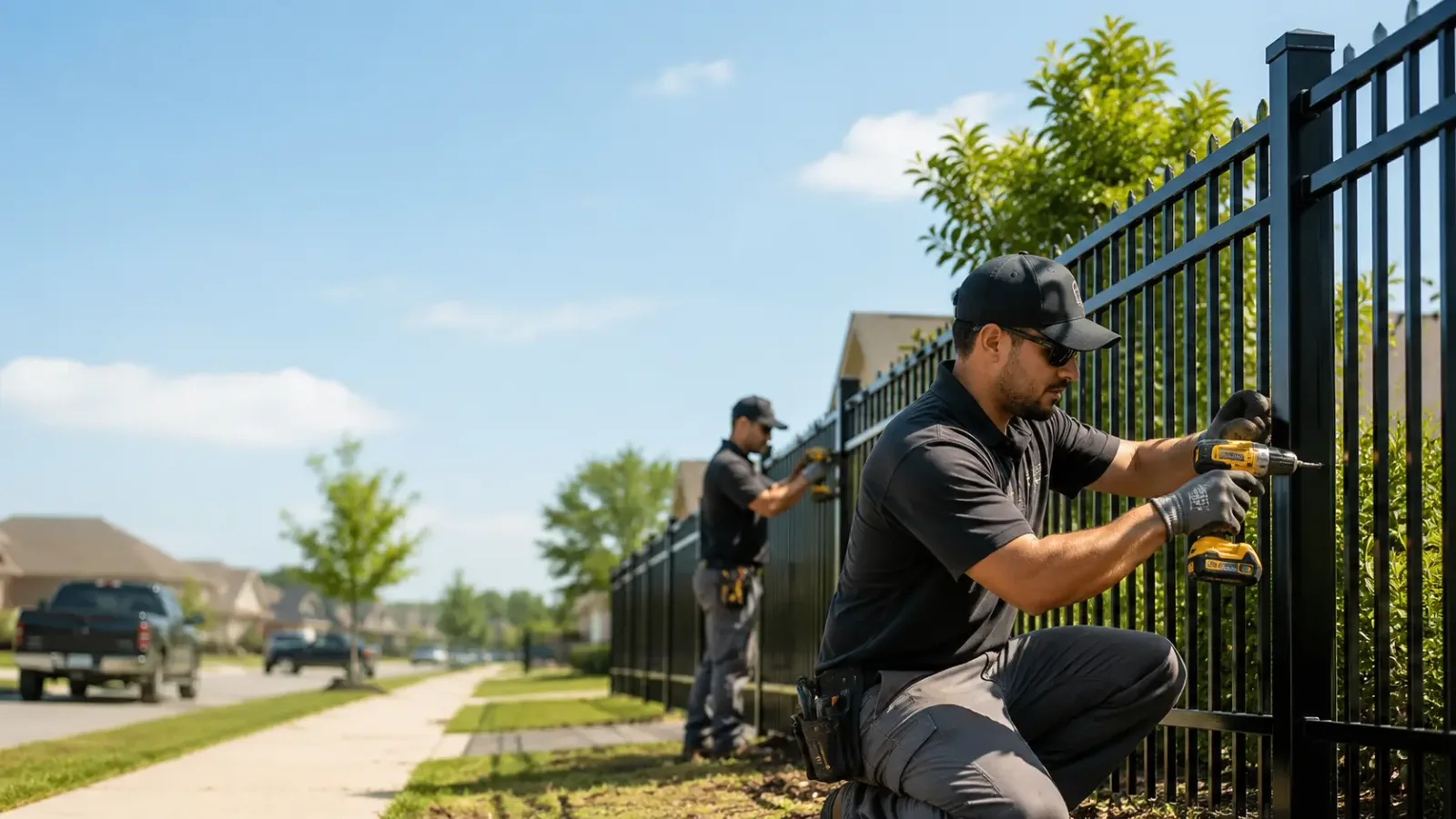 Metal Fence Installation in Frazeysburg, OH
